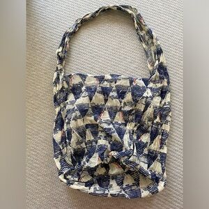 FREE PEOPLE GAUZE LIKE HOBO SHOPPER HOBO BAG